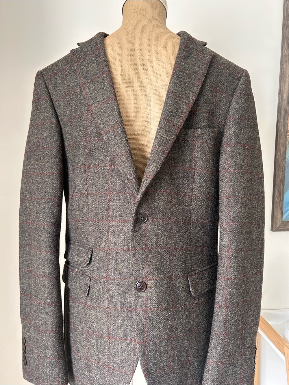 Next Men's Tweed Blazer.